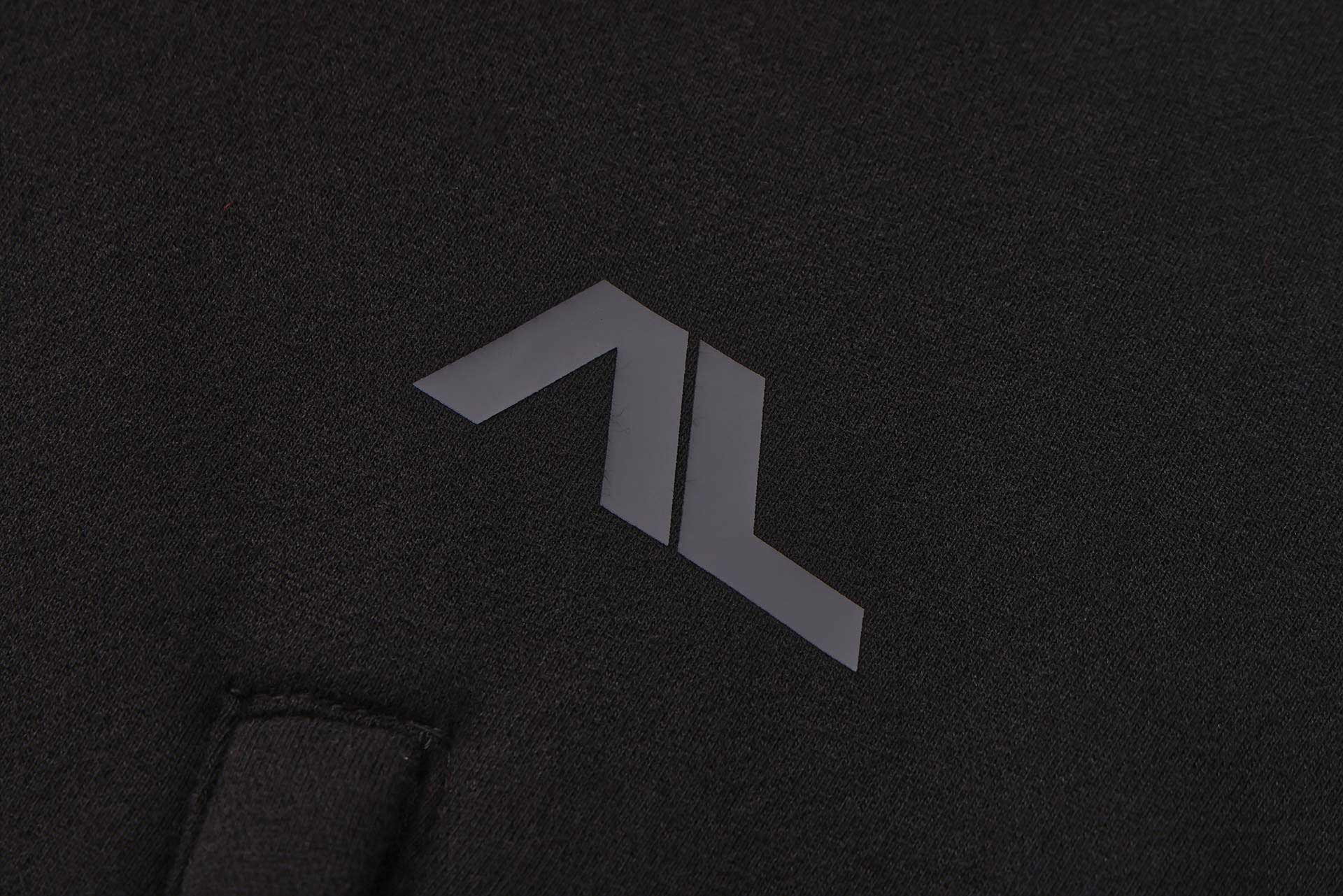 <tc>Apes</tc> Essentials - Sweat à capuche court oversize UNIT - Noir