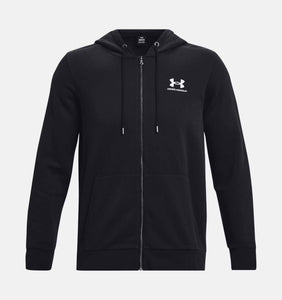 UA Icon Fleece-Hoodie mit durchgehendem Reißverschluss