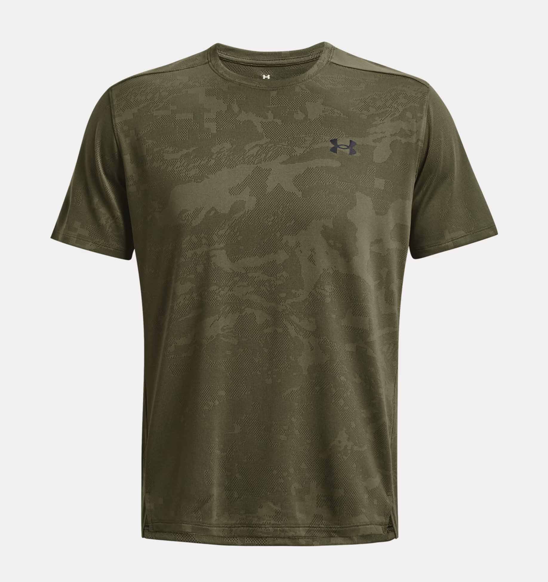 UA Tech Vent Jacquard Short Sleeve Shirt