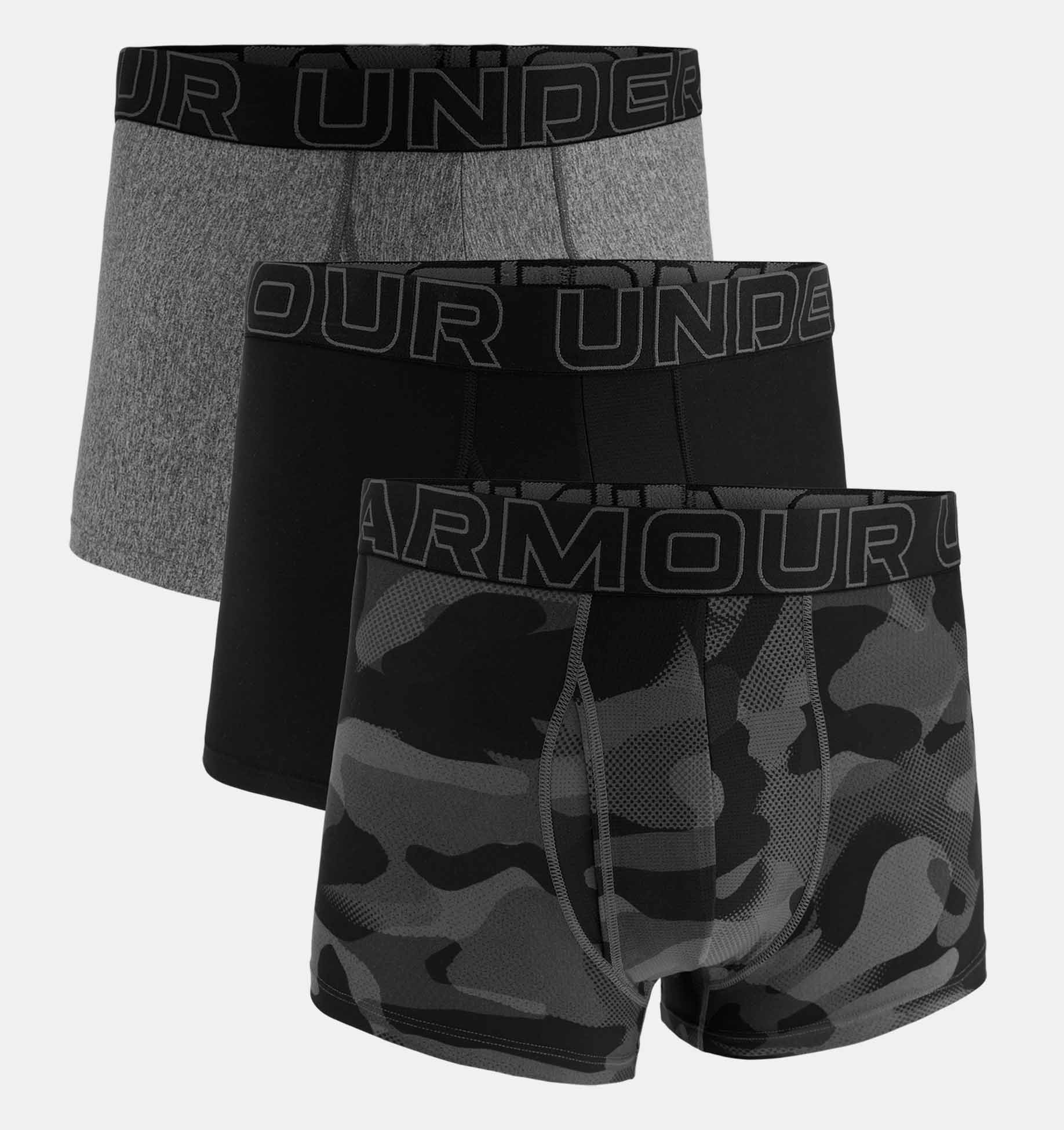 Pack of 3 UA Tech Printed 3" Boxers