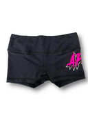 Booty Shorts Apes Lab. Solid Black