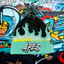 <tc>Apes</tc> Gorro con pompón - Aqua Flame
