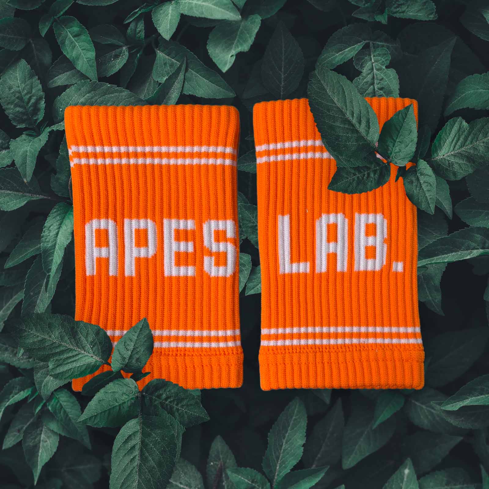 Apes Lab cuffs. Fluo Orange