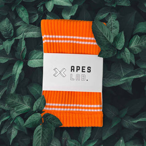 Apes Lab cuffs. Fluo Orange