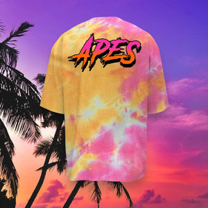 T-shirt Oversize Apes Lab. Tie Dye Tropical
