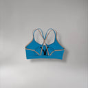 Apes Essentials Soutien-gorge à lacets Bleu sarcelle/Taupe