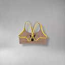Apes Essentials Soutien-gorge Lacets Taupe/Jaune
