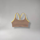 Apes Essentials Soutien-gorge Lacets Taupe/Jaune