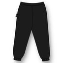 <tc>Apes</tc> Pantalon ample en polaire noire