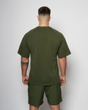 Apes Basics - Raglan Oversize T-shirt - Army Green