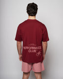 Apes Essentials T-shirt Club Drop - Velours Rouge