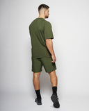 Apes Basics Short tissé léger - Vert armée