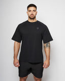 Apes Basics - Raglan Oversize T-shirt - Black