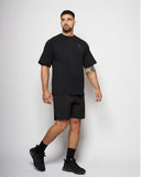 Apes Basics - Raglan Oversize T-shirt - Black