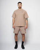 Apes Basics Short tissé léger - Sable