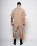 Apes Basics Short tissé léger - Sable