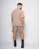 Apes Basics Short tissé léger - Sable