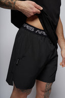 <tc>Apes</tc> <tc>Essentials</tc> - Pantalones cortos de entrenamiento Rep - Negros