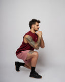 Apes Essentials Short d'entraînement Rep - Mauve