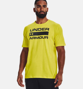 Chemise à manches courtes UA Team Issue Wordmark 