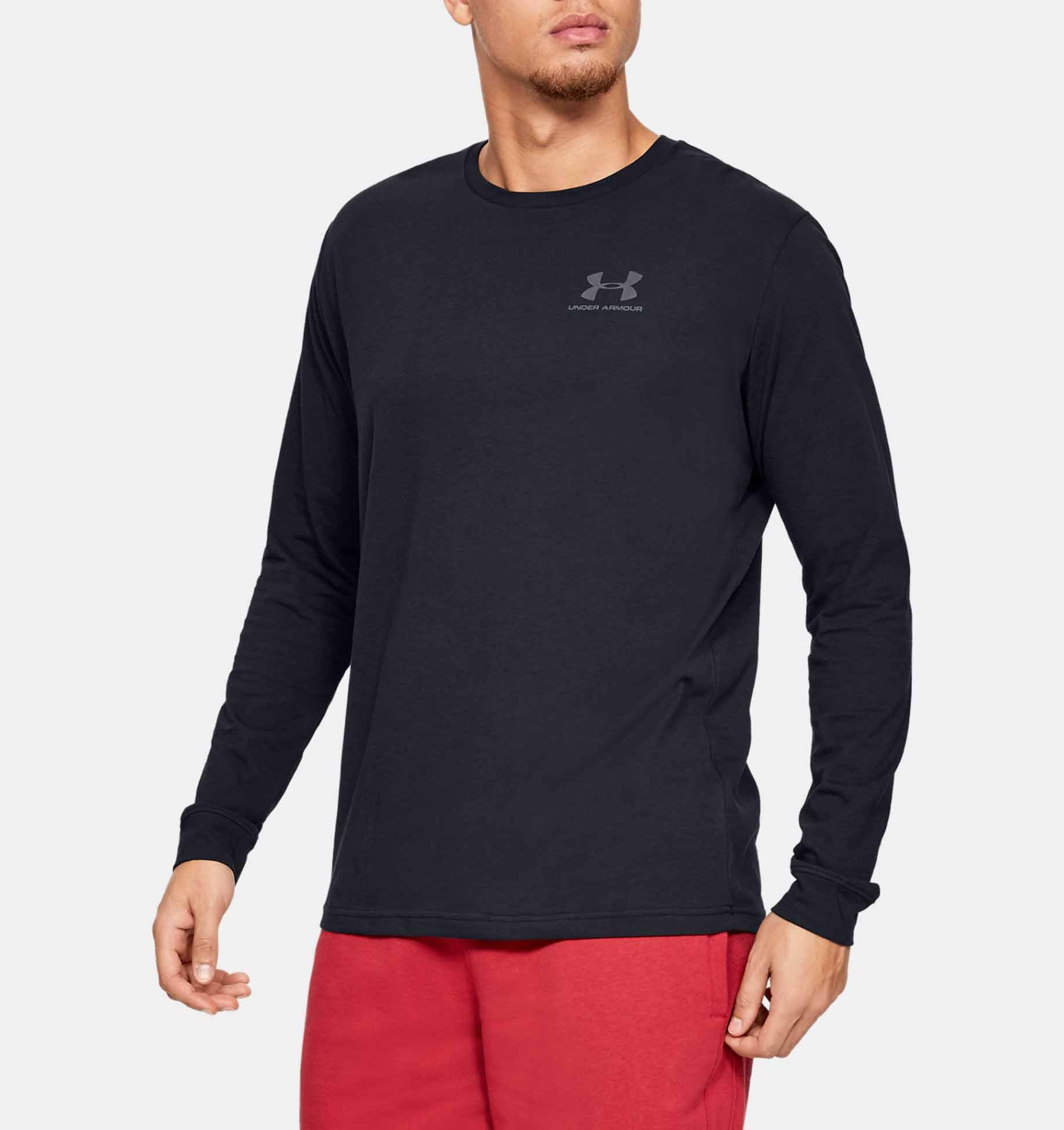 UA Left Chest Long Sleeve Shirt