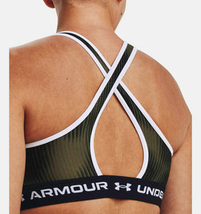 Armour® Mid Crossback Printed sports bra for women – Apes Lab
