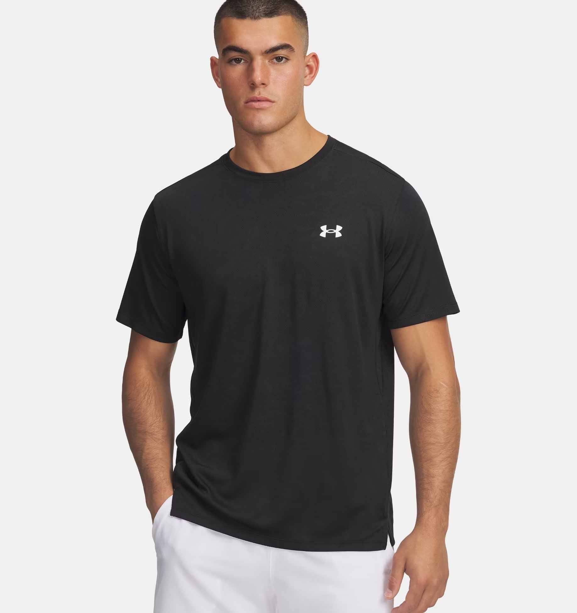 UA Tech Vent Jacquard Short Sleeve Shirt
