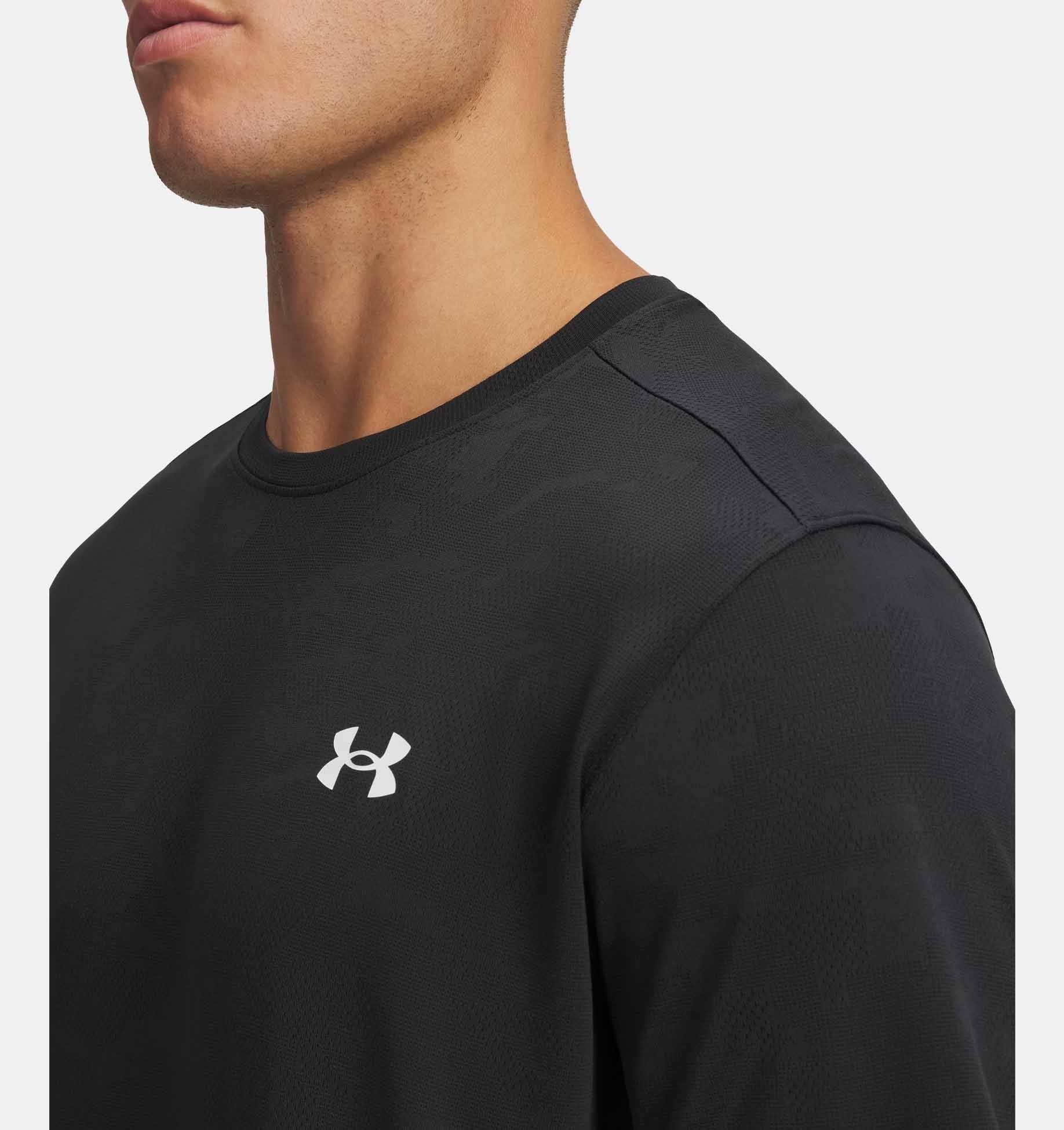 UA Tech Vent Jacquard Short Sleeve Shirt