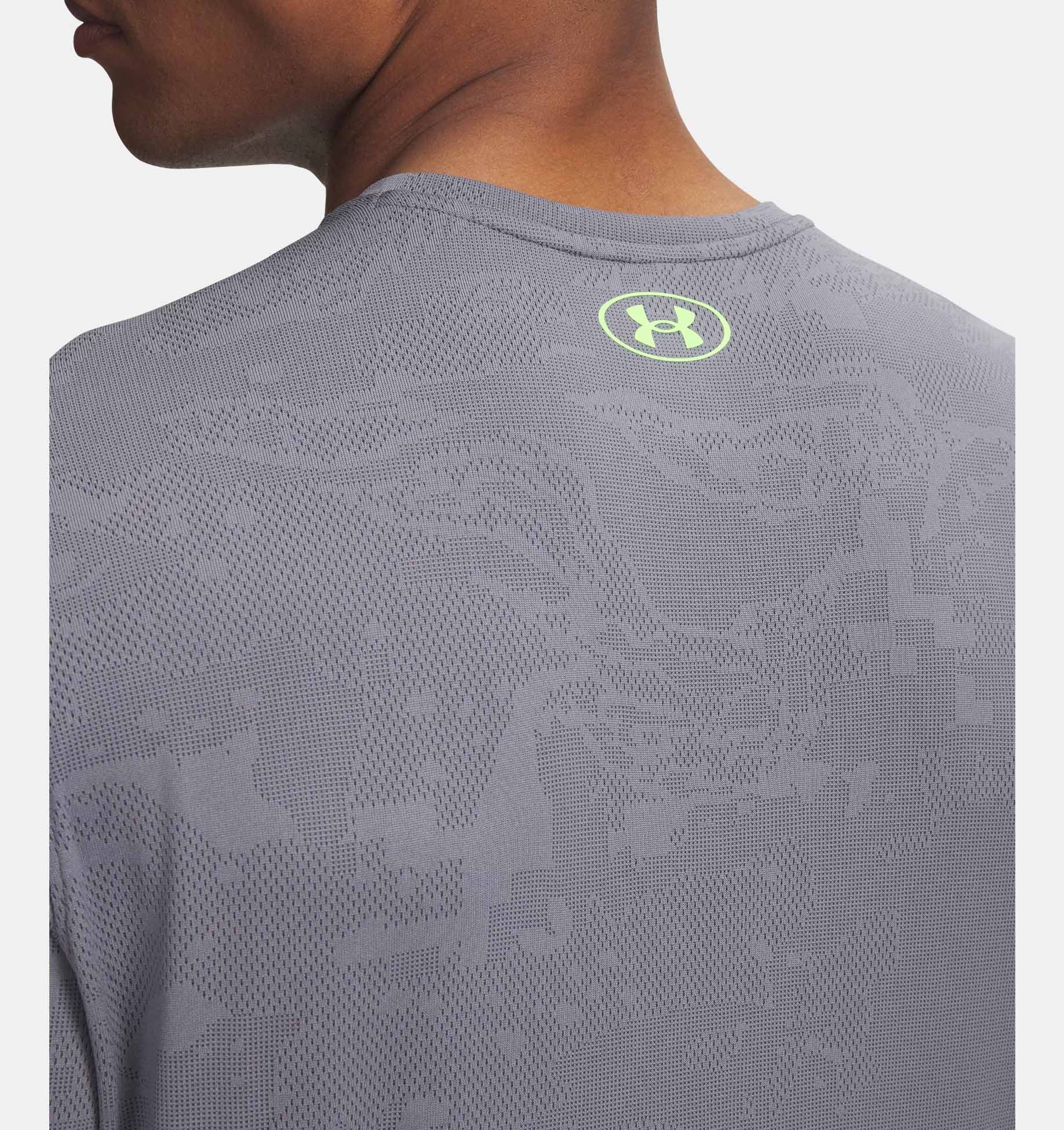 UA Tech Vent Jacquard Short Sleeve Shirt