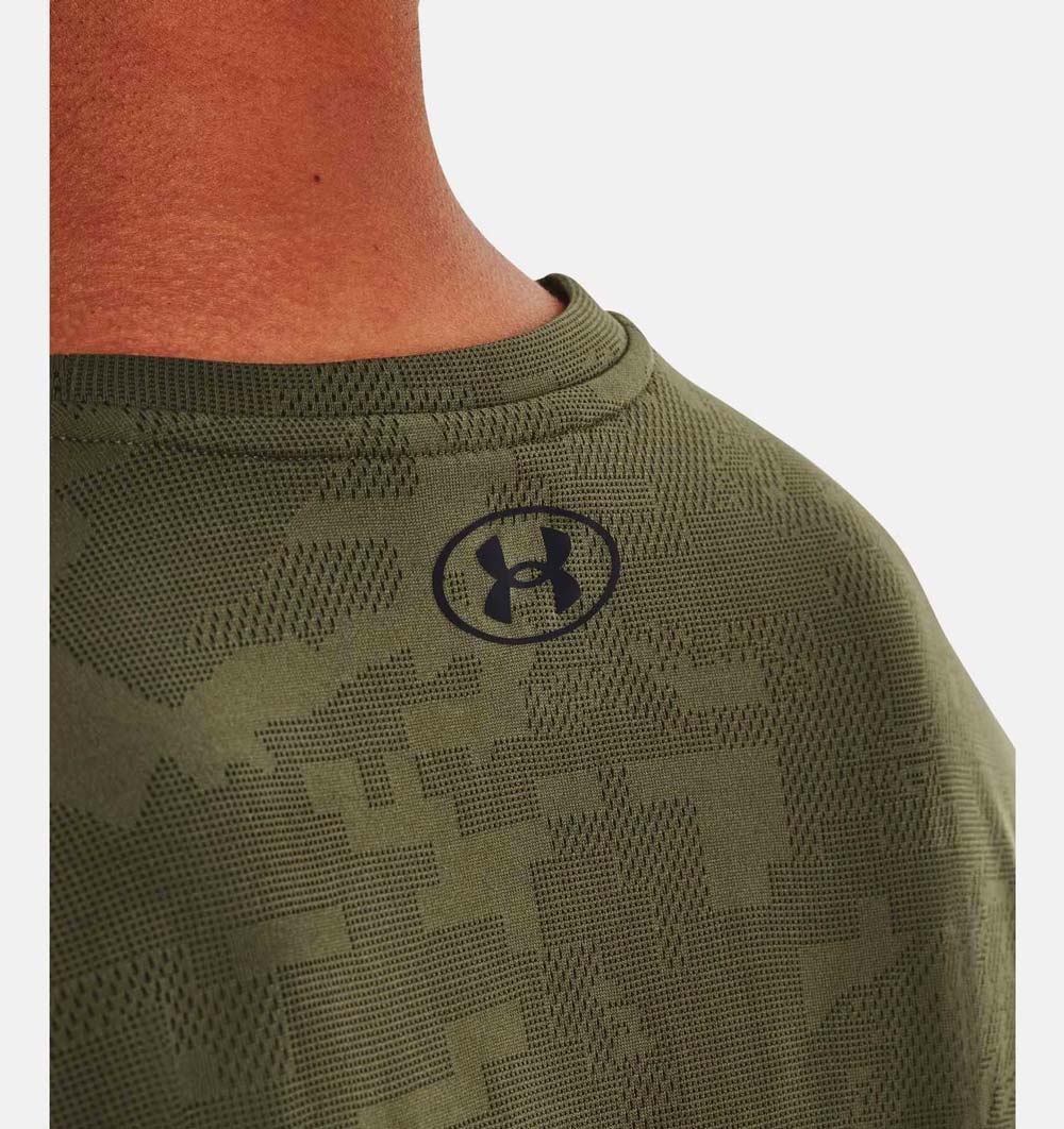 UA Tech Vent Jacquard Short Sleeve Shirt