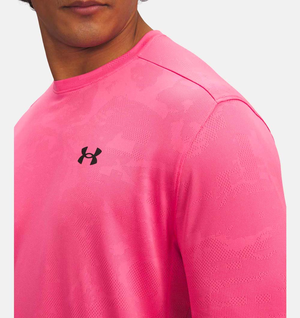 UA Tech Vent Jacquard Short Sleeve Shirt