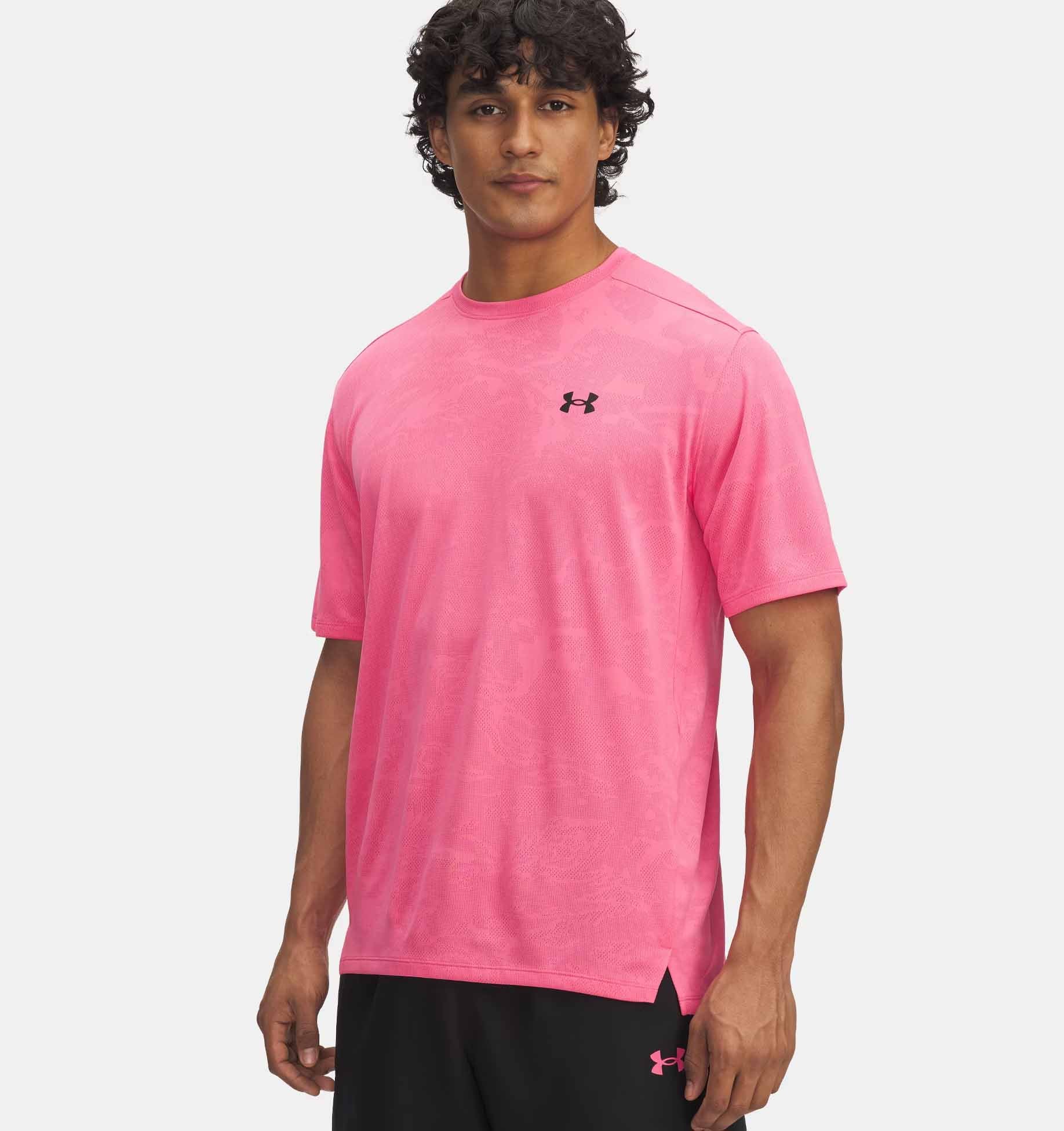 UA Tech Vent Jacquard Short Sleeve Shirt