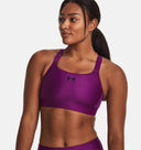 Soutien-gorge de sport HeatGear Armor High Mystic Magenta/Noir