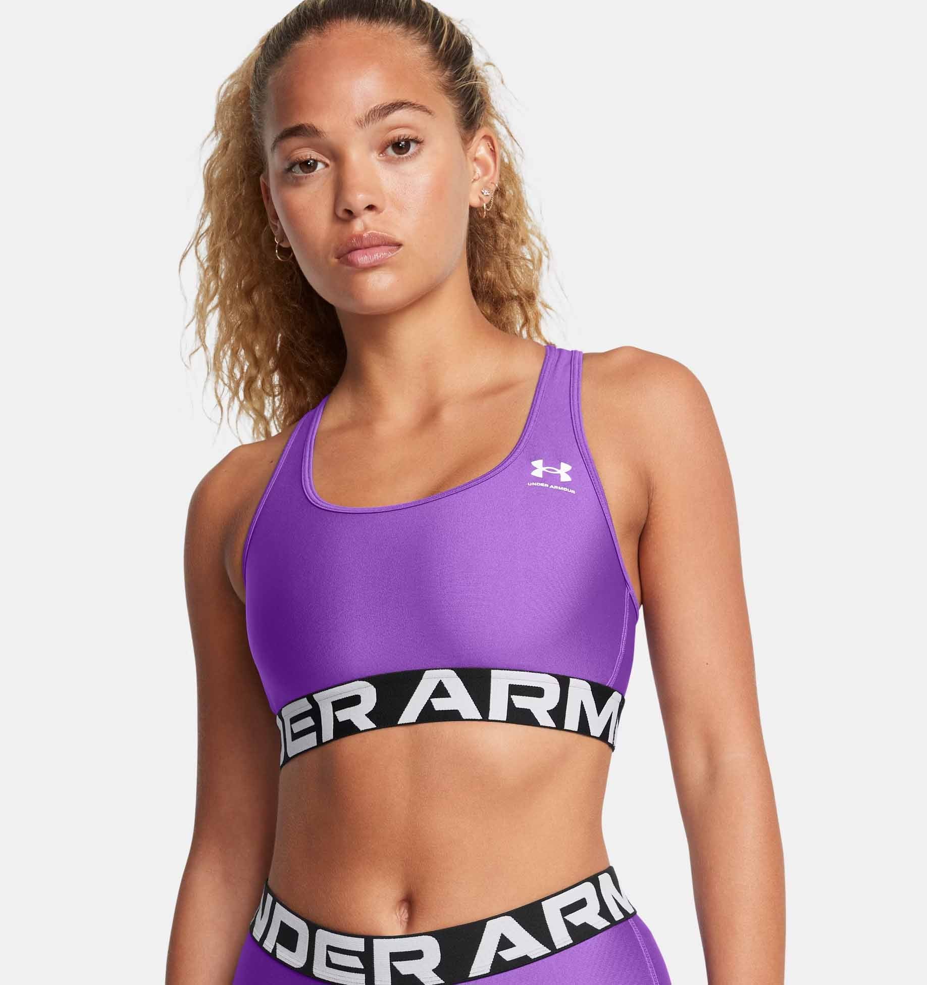 HeatGear Armor Mid Branded Sports Bra