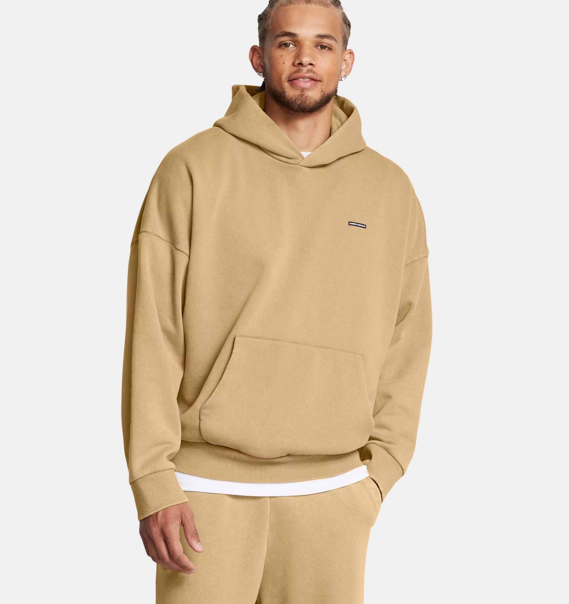 Felpa Oversize UA Icon Heavyweight Fleece Wash