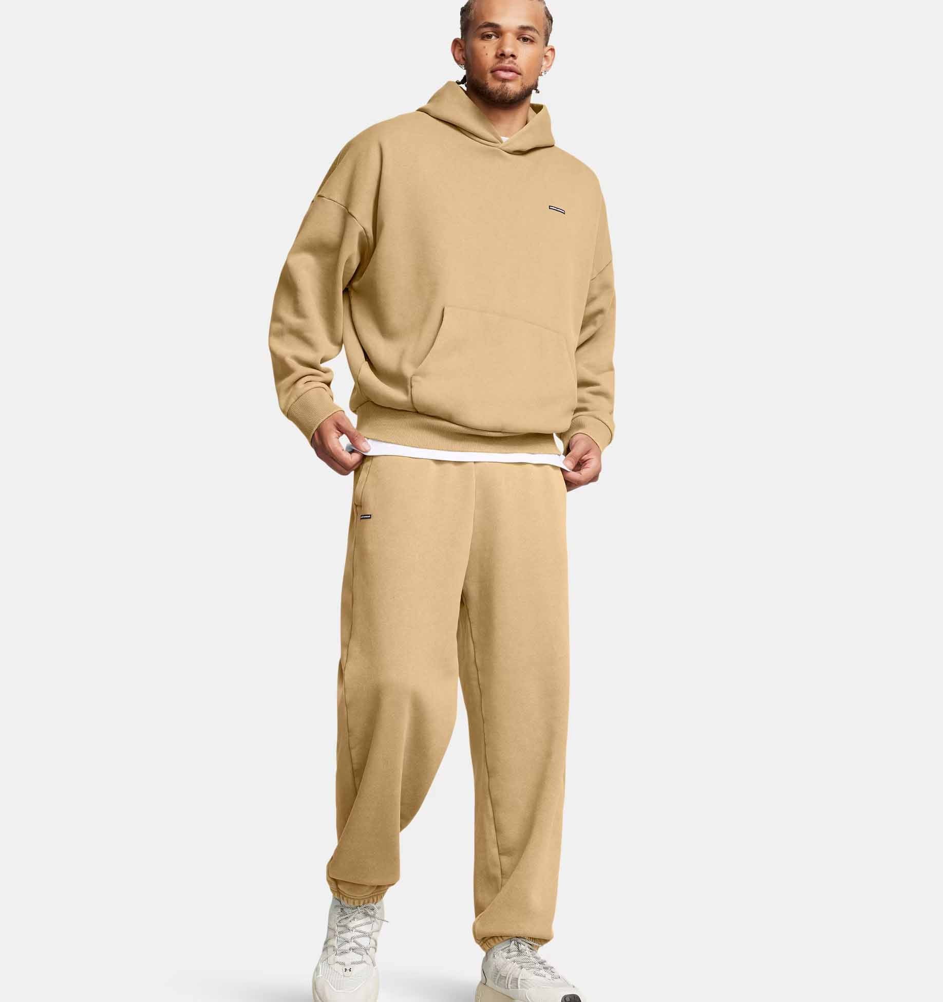 Felpa Oversize UA Icon Heavyweight Fleece Wash