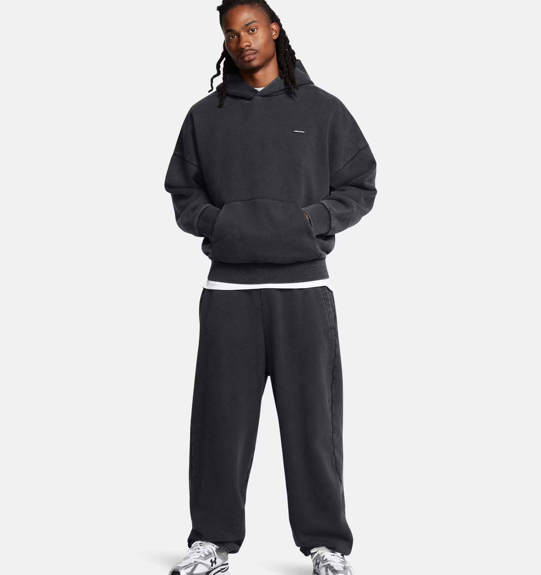 Übergroße UA Icon Heavyweight Fleece-Hose