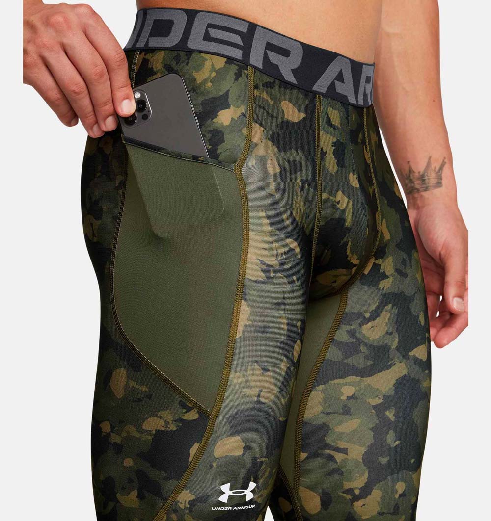 Leggings estampados HeatGear para hombre