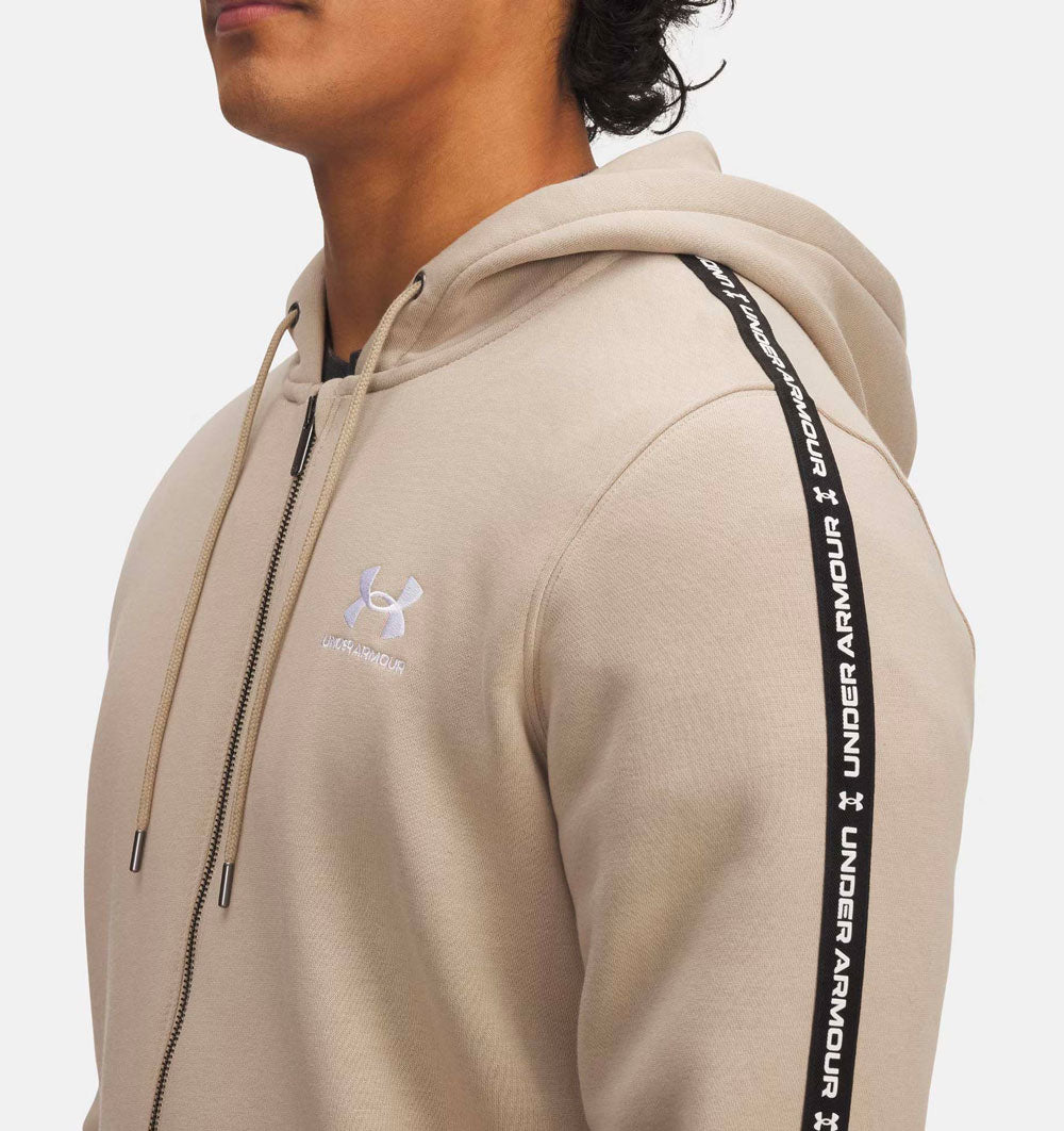 Sudadera con capucha y cierre completo con cinta polar UA Icon