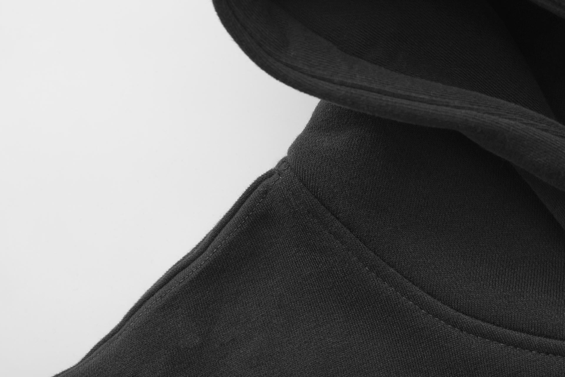 <tc>Apes</tc> Essentials – UNIT Crop Oversize Hoodie – Dunkelgrau