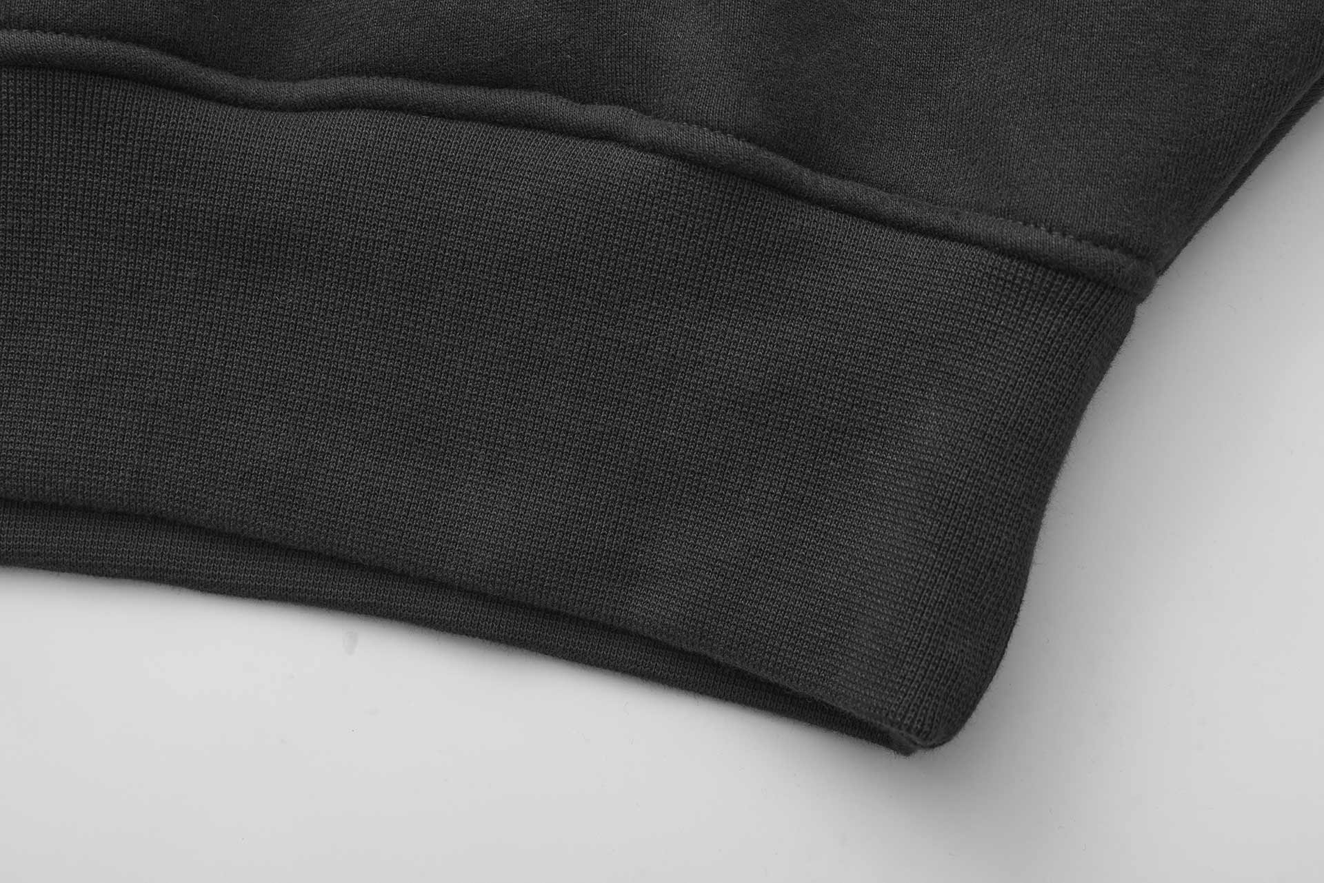 <tc>Apes</tc> Essentials – UNIT Crop Oversize Hoodie – Dunkelgrau