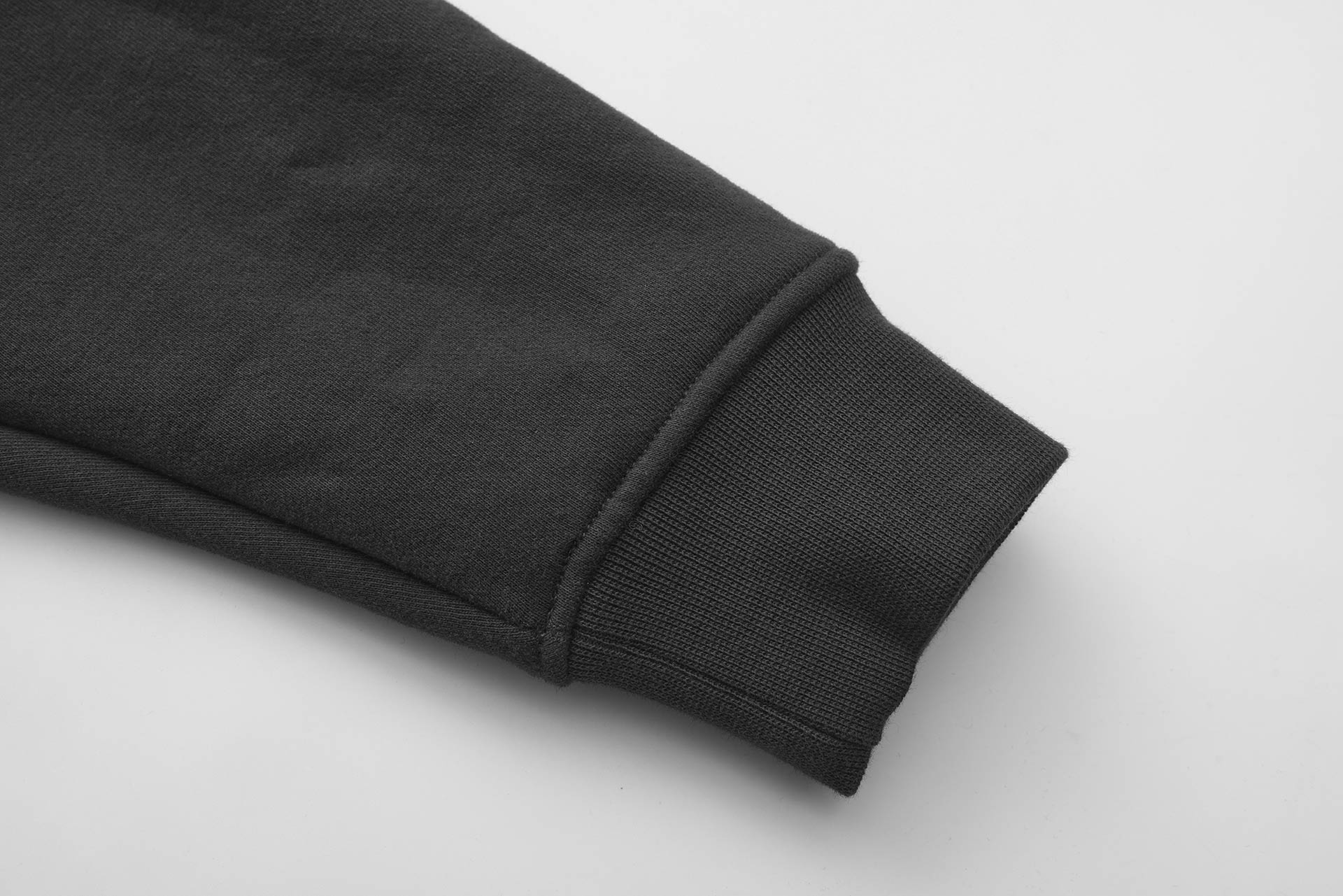 <tc>Apes</tc> Essentials – UNIT Crop Oversize Hoodie – Dunkelgrau