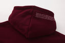Apes Essentials UNIT Crop Oversize Hoodie - Red Velvet