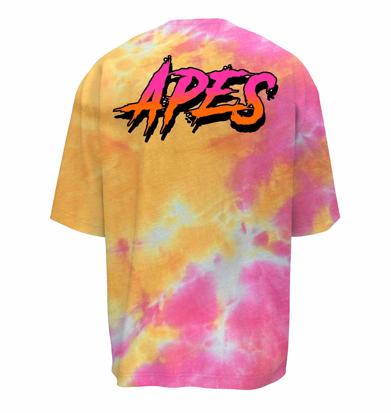 T-shirt Oversize <tc>Apes Lab.</tc> Tie Dye Tropical