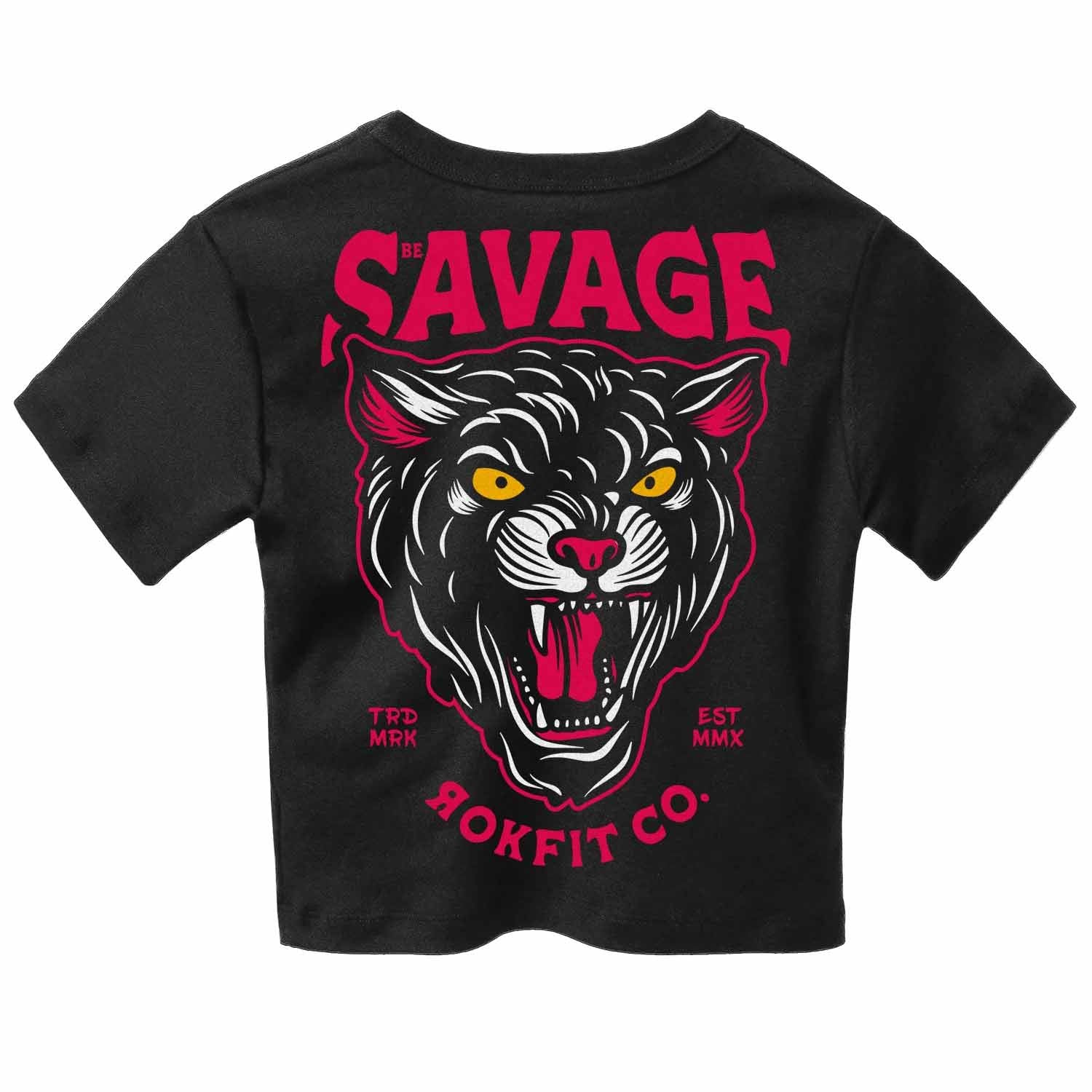 Be Savage Cropped T-Shirt