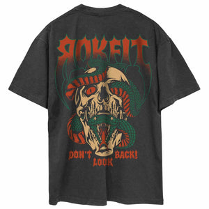 Don't Look Back Oversized Halloween Limited Edition T-Shirt