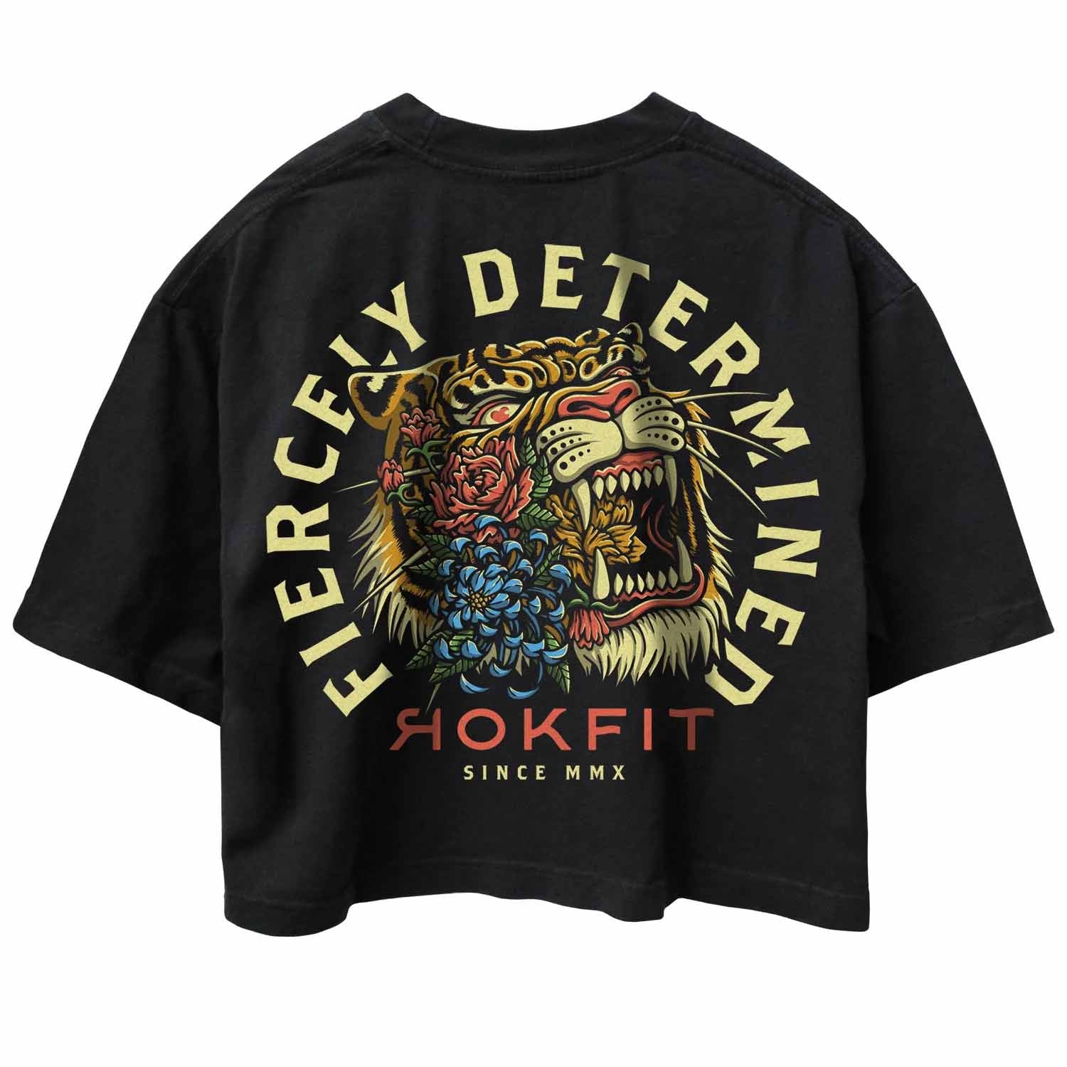 Fiercely Determined Boxy Cropped T-Shirt