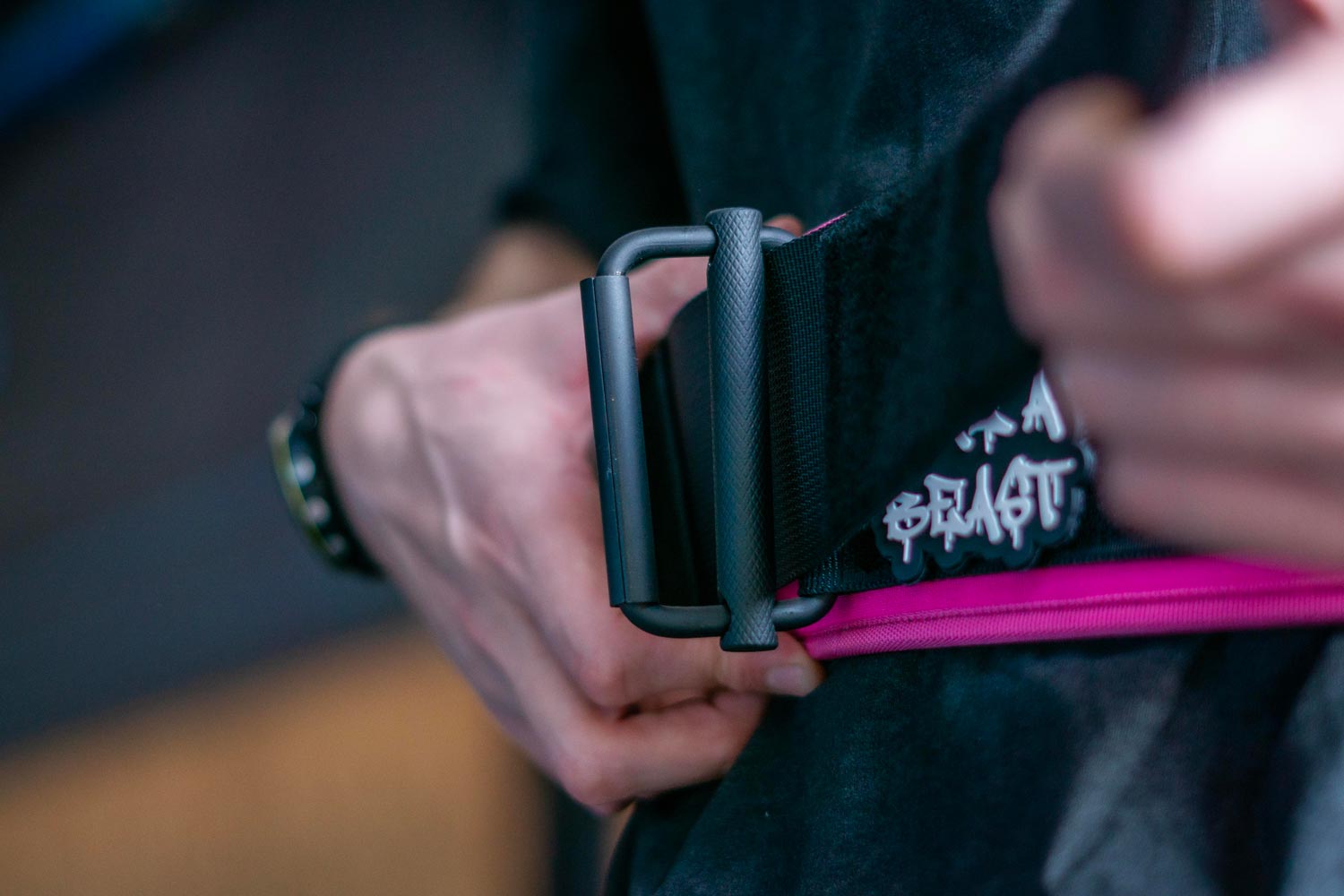 Gorilla Belt Pink - Weightlifting and Training Belt