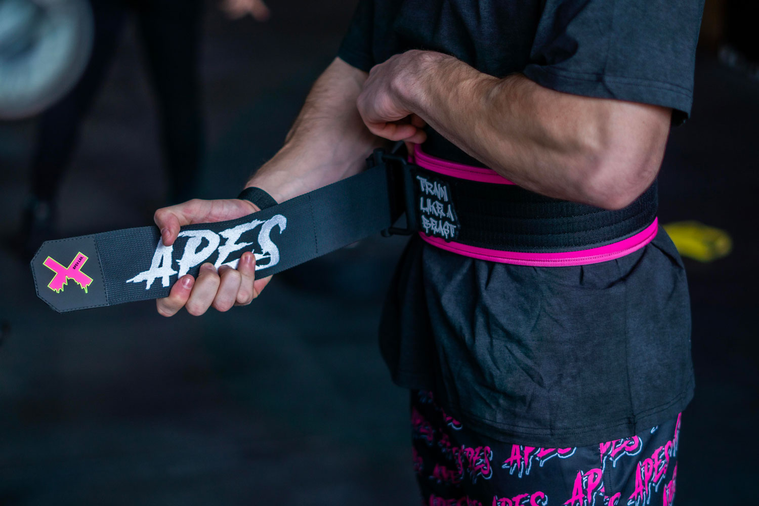 Gorilla Belt Pink - Weightlifting and Training Belt
