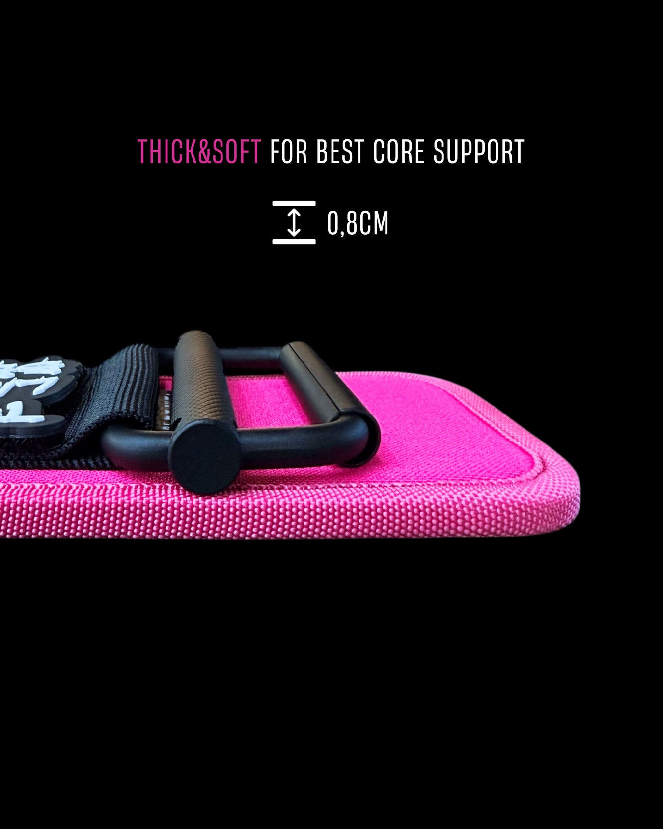 Gorilla Belt Pink - Weightlifting and Training Belt